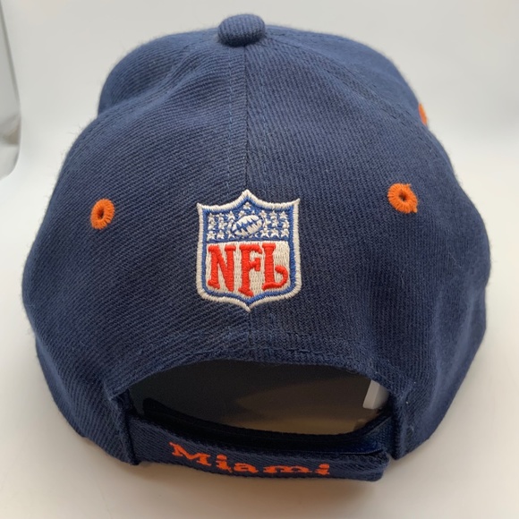 Vintage 90s Miami Dolphins Puma Retro Logo NFL Pro Line Acrylic/Wool Hat - Picture 7 of 16